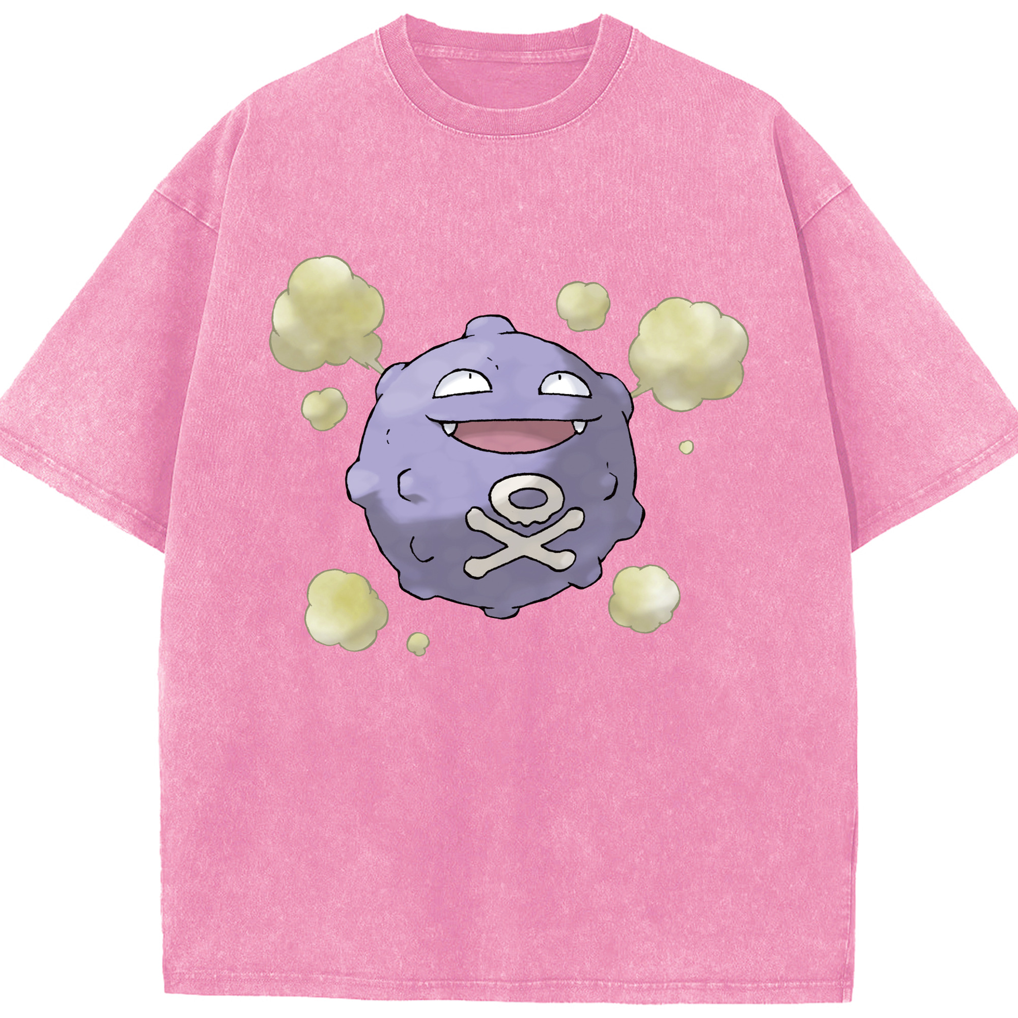 （画像用） ポケットモンスター Pokémon 綿100% ヴィンテージ風 半袖Tシャツ（フロントプリント）